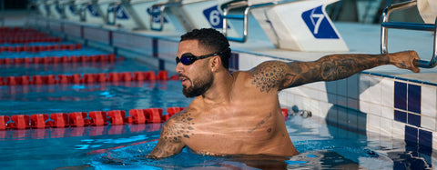 Swimming goggles available with long-sighted (+ve) lenses