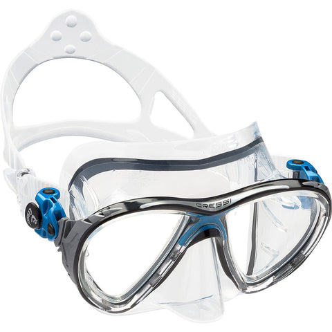 Cressi Big Eyes Evolution diving mask including prescription lenses